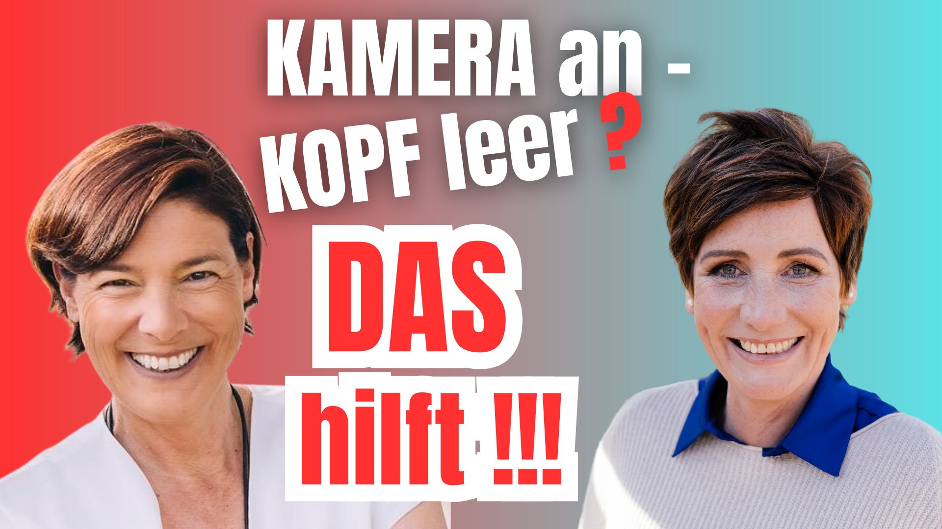 Kamera an - Kopf leer Das hilft