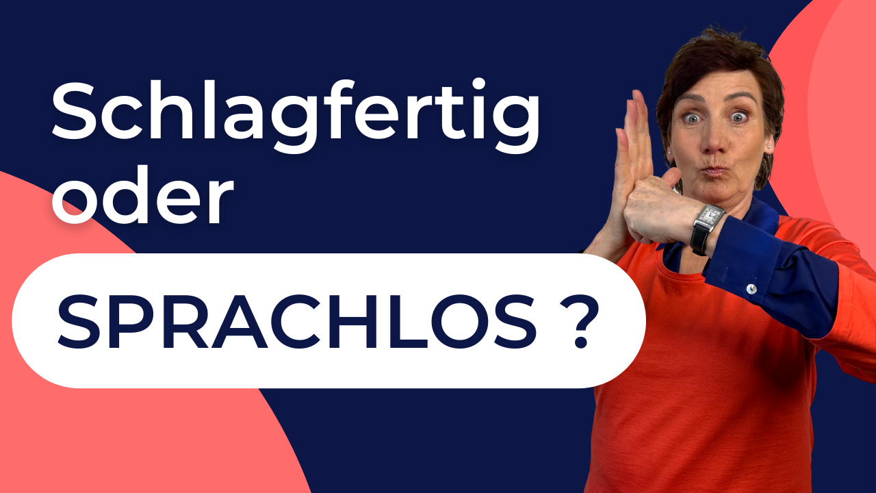 Was tun, wenn ich nicht weiß, was ich sagen soll